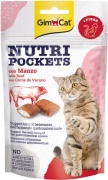 GimCat Nutri Pockets подушечки говядина 60 г 1 шт