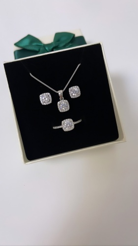Aylin silver MS222 вес 7 г серебро, фианит, цирконий