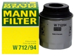 MANN-FILTER масляный фильтр W712/94