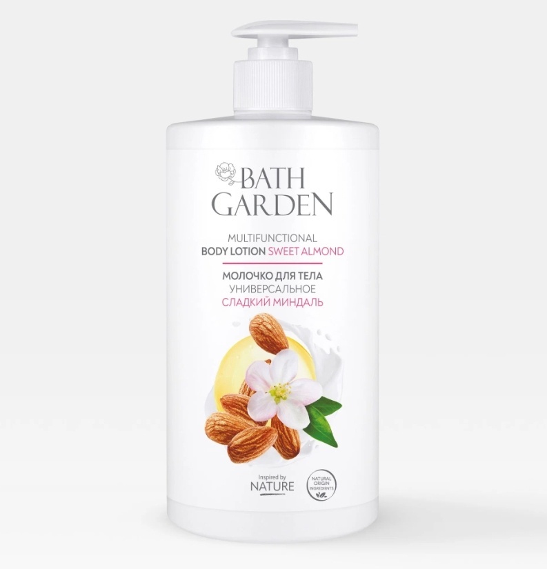 Bath Garden Сладкий миндаль молочко для тела 750 мл