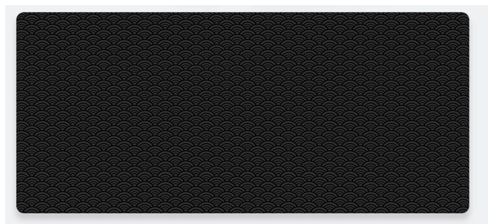 Коврик для мыши LeX Black scales Dart 900x400x3 мм черный