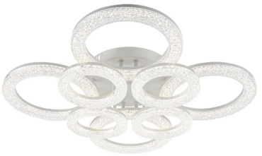 Люстра потолочная Яркая звезда LED, кол-во ламп: 8 шт