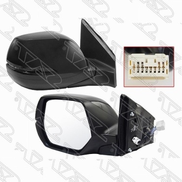 Зеркало в сборе SAT левое для Honda CR-V 2012-2015