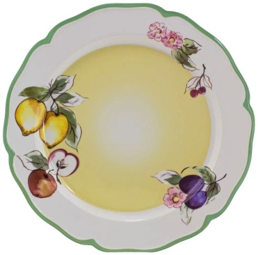 Блюдо Lenardi Фруктовый сад 30.5х30.5 см, фарфор, 1 шт