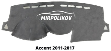 Mirpolikov 663847mr Hyundai Accent 2011-2017 серый