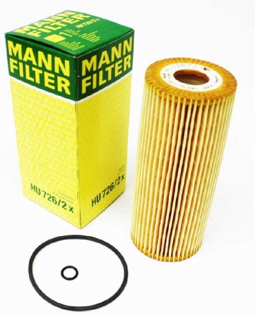 MANN-FILTER масляный фильтр HU726/2X