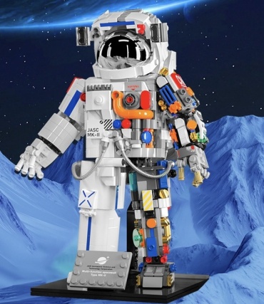 Конструктор JAKI Astronaut of project Breaking-Down JK9106, деталей 900 шт