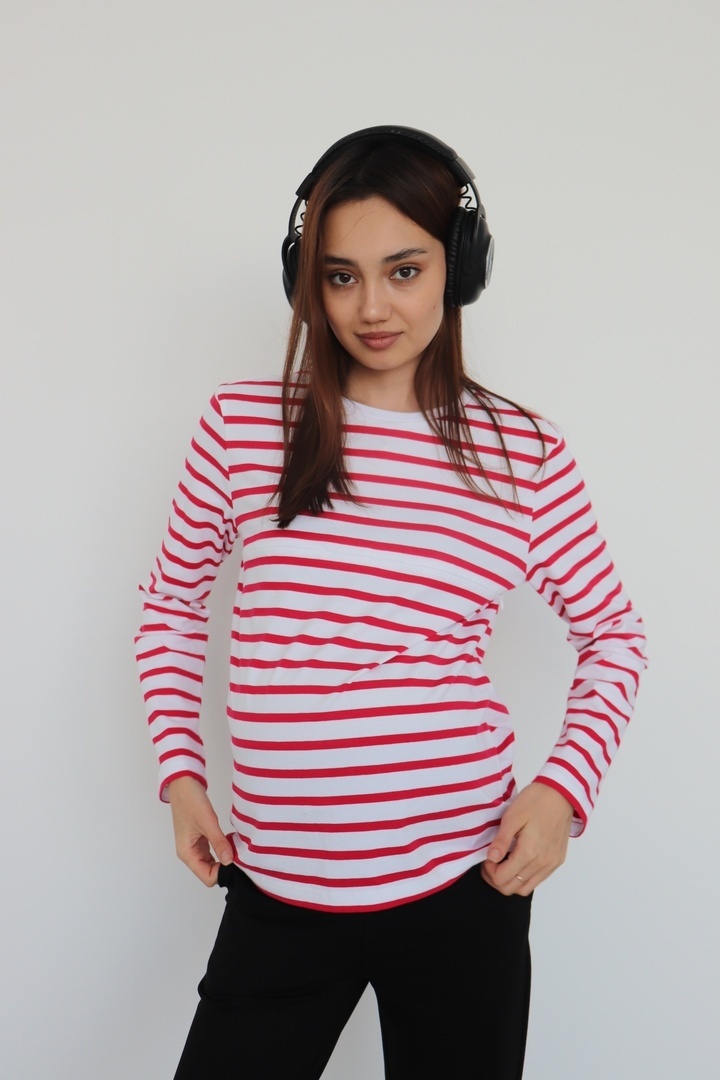 Свитшот Sunny Moms Store красный