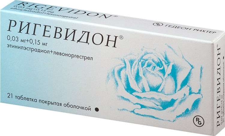 РИГЕВИДОН N21 таб п.о.