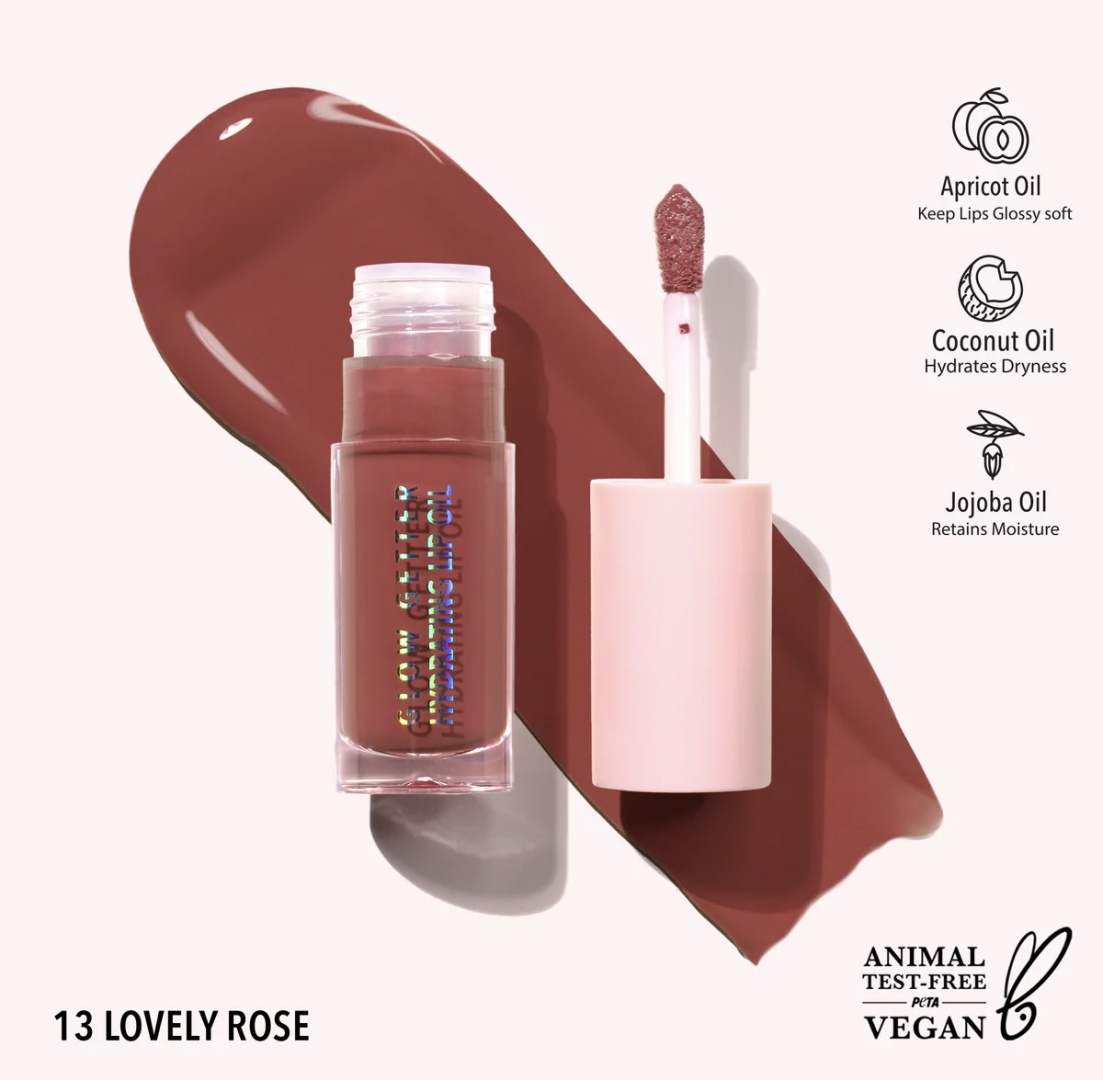 MOIRA Glow Getter Hydrating блеск для губ 13 Lovely Rose