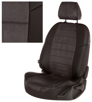AVTOCHEHLY.KZ Nissan Almera Classic 2006-2013 серый, черный