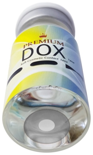 Контактные линзы DOX Natural Gray -1 кривизна 8.6 на год 2 шт