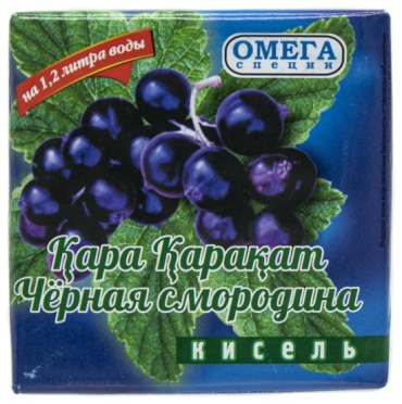 Кисель Омега специи черная смородина 170 г