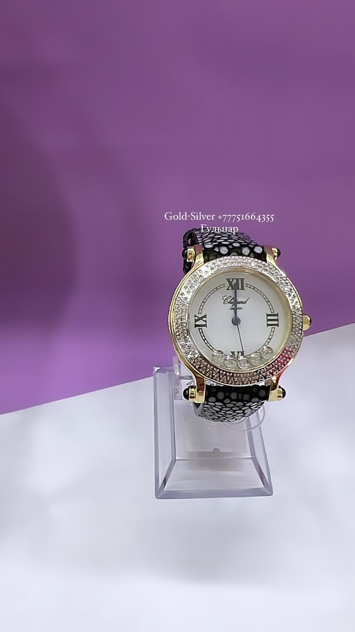 Механические с ручным заводом Chopard белое золото, желтое золото