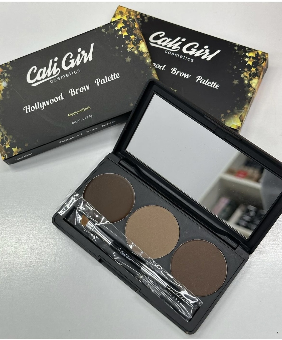 Купить Cali Girl тени Hollywood Brow palette Medium/dark в Алматы – Магазин  на Kaspi.kz