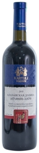 Вино Kartuli Marani Алазанская долина полусладкое красное 12% 0.75 л