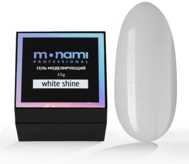 Monami гель Моделирующий White shine 15 г