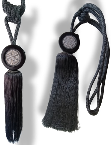 Подхват для штор кисти ASH TEXTILE петли 37 см 1 шт
