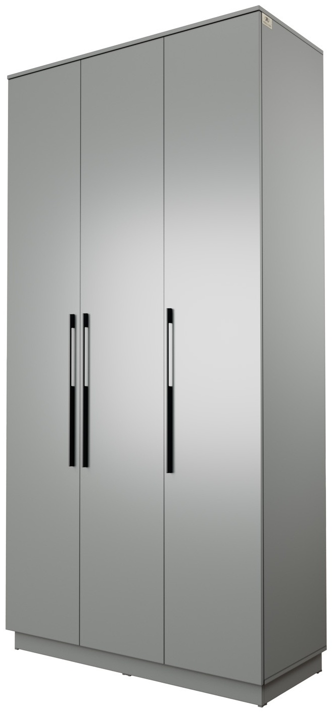 Купить Распашной шкаф Мебель Азии Стоунхендж 3Д, 120.2x240х52 см, серый ...