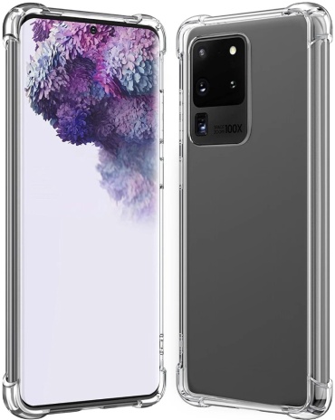 Чехол Nati.aks для Samsung Galaxy S20 Ultra прозрачный