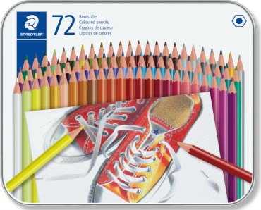 Цветной карандаш STAEDTLER форма шестигранная 72 шт