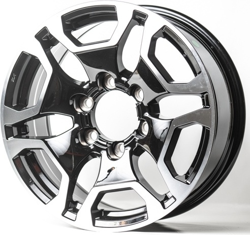 Rimax HP963D 7.5x18/6x139.7 D106.2 ET25 черный, серебристый
