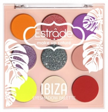 Estrade тени прессованные Eyeshadow palette Ibiza