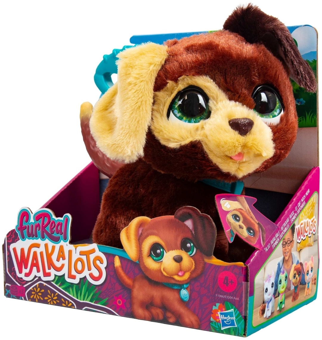 Купить Интерактивная игрушка FurReal Friends щенок искусственный мех в ...