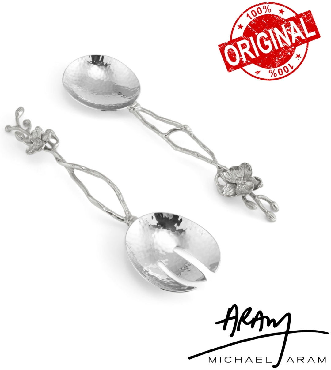 Ложка MICHAEL ARAM 2 шт, серебристый White Orchid