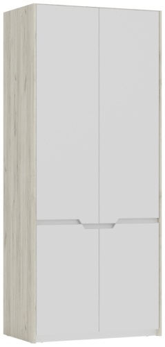 Распашной шкаф Garden Наоми, 93x217х54 см, белый