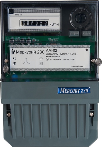 Меркурий электромеханический Меркурий 230 АМ-02