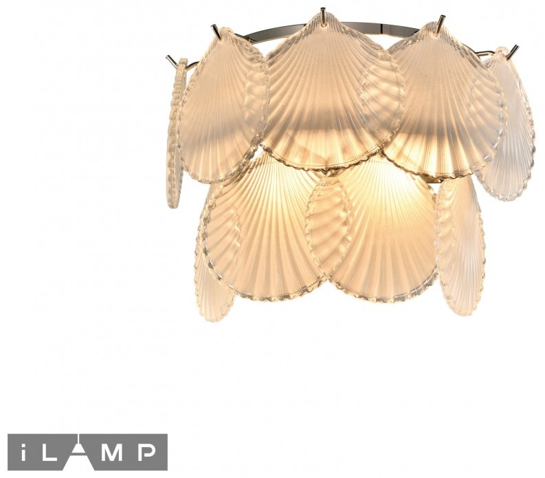 Бра настенный ILAMP E14, серебристый