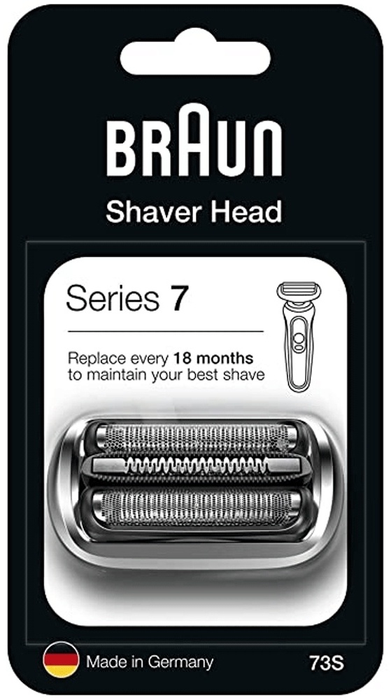 Сетка для бритвы с режущим блоком Braun 73S серебристый