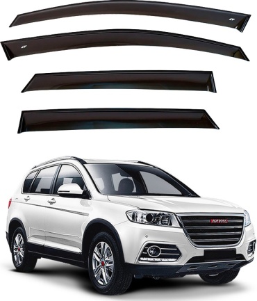Дефлекторы окон 4 шт. Haval H6