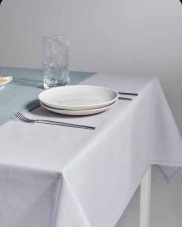 Скатерть R.I.Textile 150x120 см, полиэстер, хлопок, дак, 1 шт