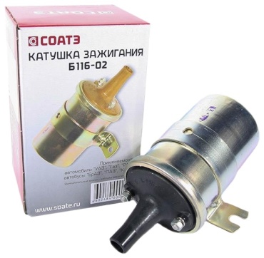 Катушка зажигания СОАТЭ Б116-02