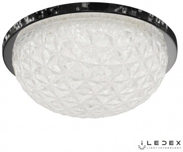 Светильник потолочный iLedex LED 36 Вт серебристый
