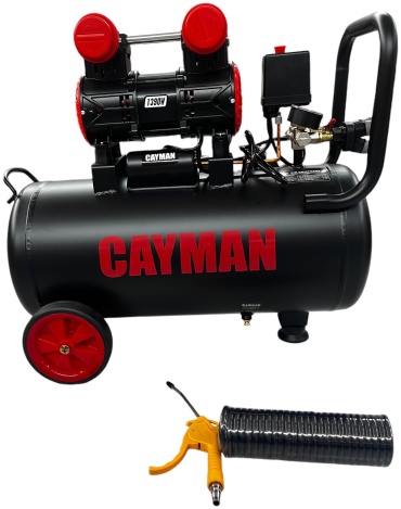 Компрессор безмасляный Cayman CAY-0050, 8 бар