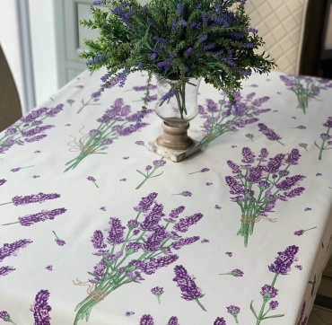 Скатерть Maryam decor & textile Квадратная  170x170 см, хлопок, дак, 1 шт