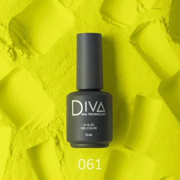 Diva nail technology гель-лак Gel color 061 глянцевое 15 мл
