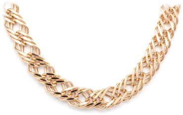 Ali Gold 35572 длина 50 см, вес 3.4 г золото, плетение тройной ромб