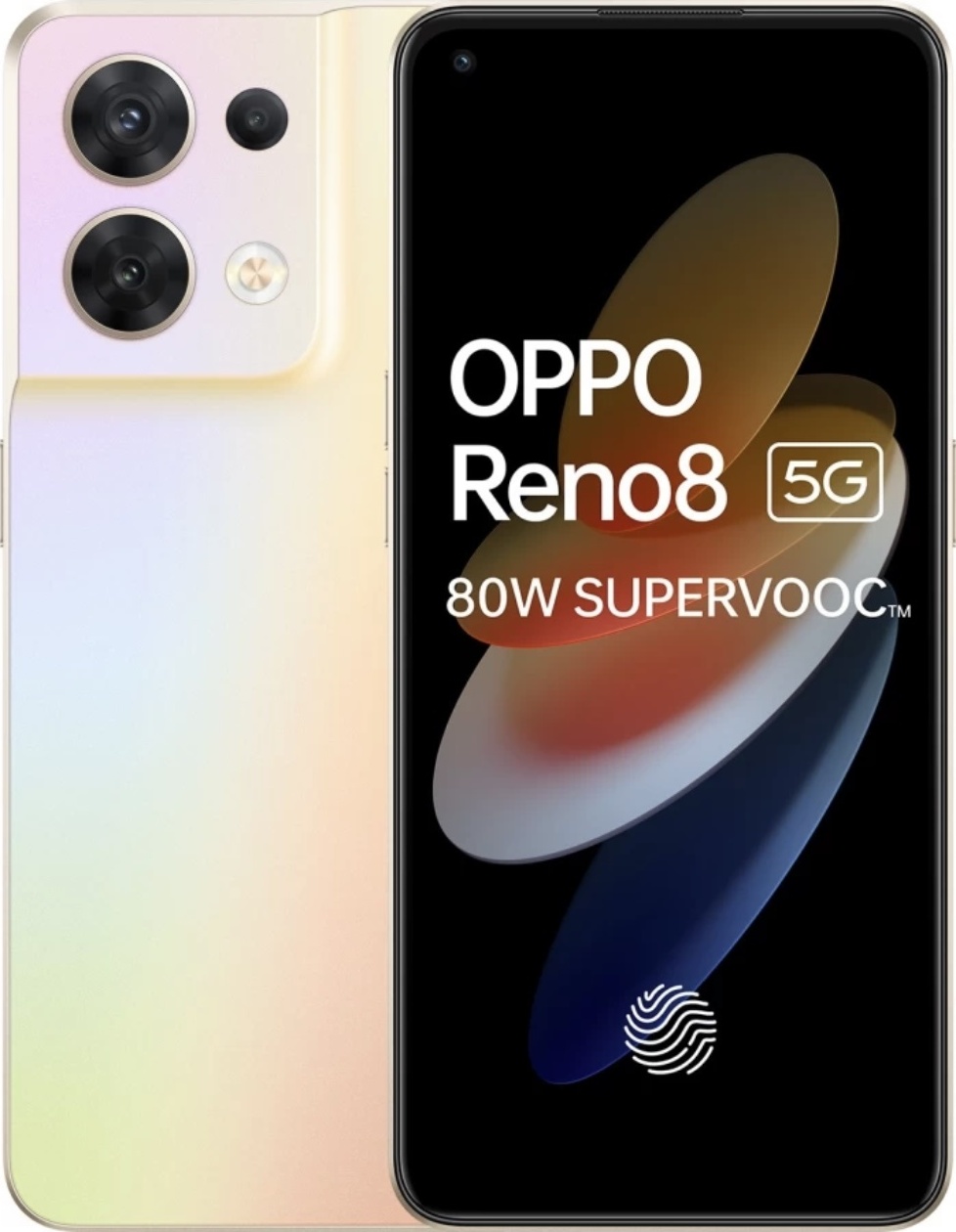 Смартфон OPPO Reno8 5G 8 ГБ/256 ГБ золотистый
