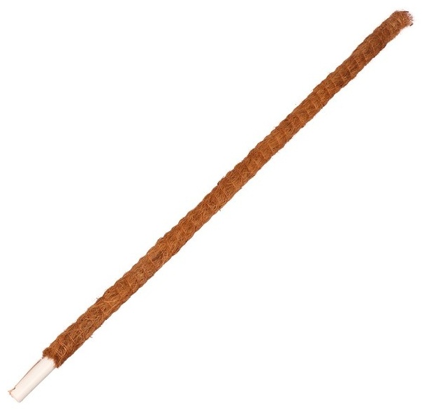 Колышек для подвязки растений, h = 80 см, d = 2,5 см, кокос, Greengo