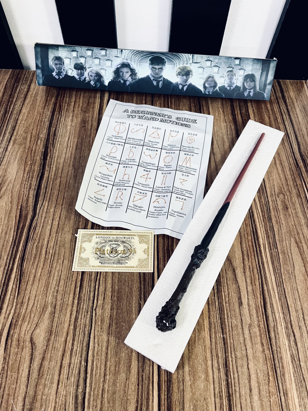 Купить Harry Potter Гарри Поттер билет, палочка 1 шт в Алматы – Магазин ...