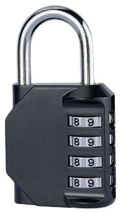 Замок навесной, кодовый Simple 800141, 73х43 мм