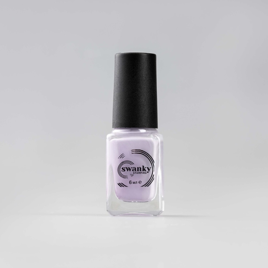 Swanky Stamping Лак для стемпинга S42 Нежно-сиреневый 6 мл