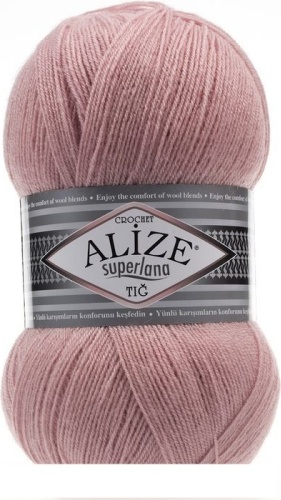 Моток Alize Superlana TIG 161 - Пудра 570 м 100 г