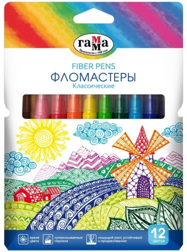ГАММА Классические 12 цветов