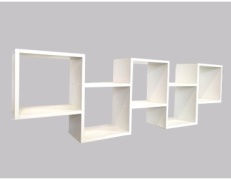 Полка 872770549, 150х20x45 см, белый