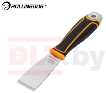 Шпатель малярный Rollingdog 38 мм, нержавеющая сталь арт. 50414